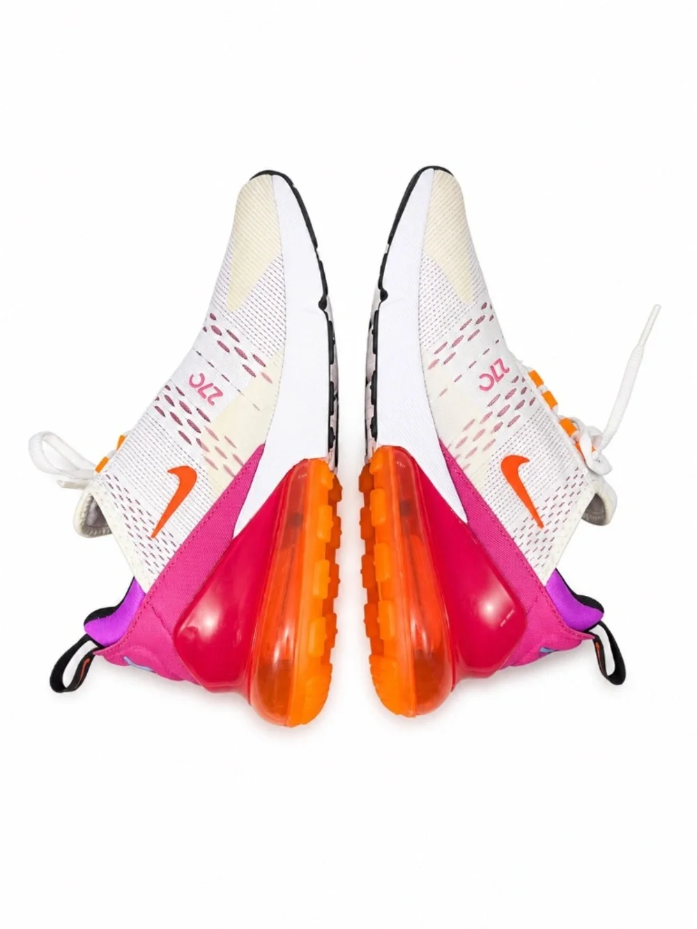 Nike Air Max 270 Fuchsia Dream Crimson Sneakers Women's Size 8 NEW